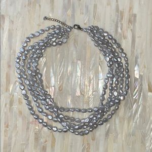 Baby Blue Cultured Pearl Necklace